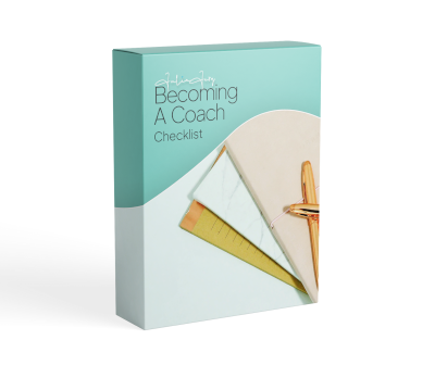 Becoming a coach Checklist by Julia Jerg